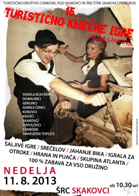 15. Turistično kmečke igre - letos bodo sprožile salve smeha v Skakovcih